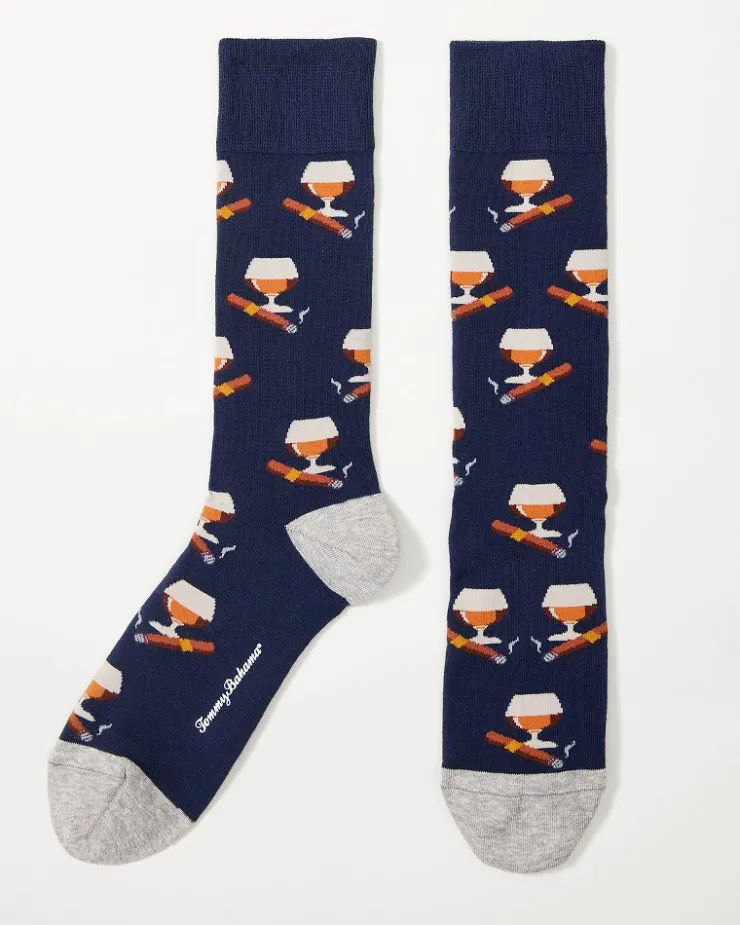 Tommy Bahama Socks<A Brandy a Day Socks