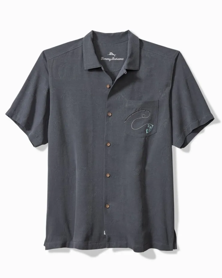 Tommy Bahama Shirts<A-fish-ianado Silk Camp Shirt