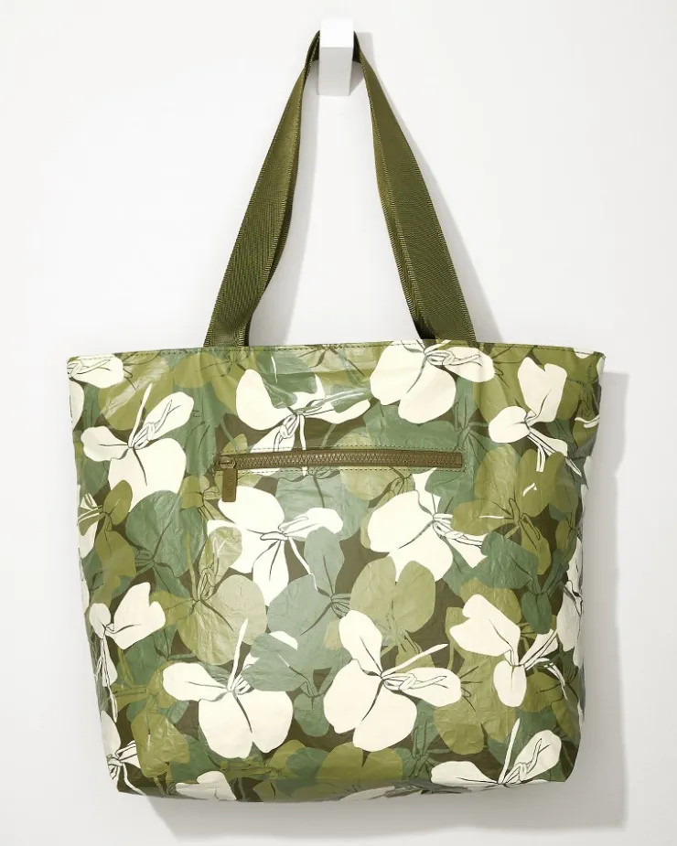 Women Tommy Bahama Luggage & Travel|Beach Bags<Aloha Collection Ginger Camo Day Tripper Tote