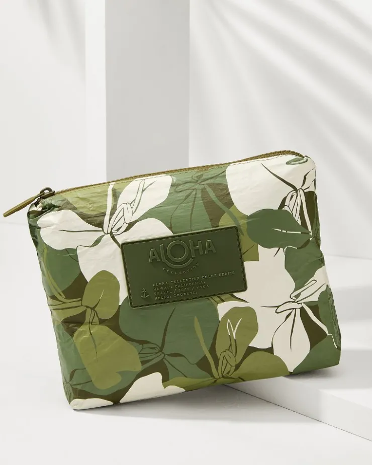 Women Tommy Bahama Luggage & Travel|Beach Bags<Aloha Collection Ginger Camo Small Pouch