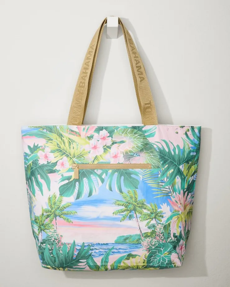 Women Tommy Bahama Luggage & Travel|Beach Bags<Aloha Collection Sounds Day Tripper Tote