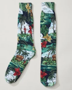 Tommy Bahama Socks<Aloho-Ho-Ho Socks