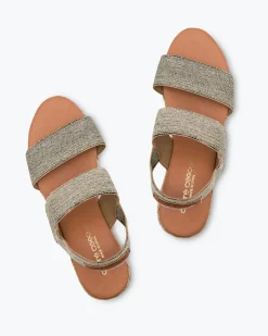 Women Tommy Bahama Shoes & Sandals<André Assous Allison Stretch-Linen Wedges