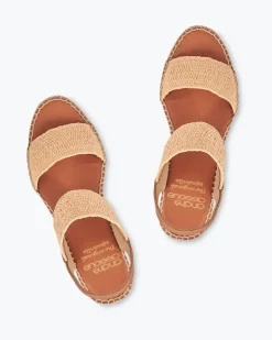 Women Tommy Bahama Shoes & Sandals<André Assous Aviana Natural Stretch-Raffia Wedges