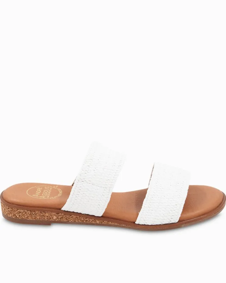 Women Tommy Bahama Shoes & Sandals<André Assous Galia Stretch-Raffia Featherweights™ Sandals