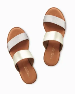 Women Tommy Bahama Shoes & Sandals<André Assous Gwenn Metallic Wedges