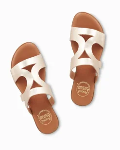 Women Tommy Bahama Shoes & Sandals<André Assous Nailea Metallic Cork Featherweights™ Sandals