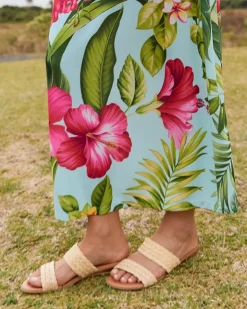 Women Tommy Bahama Shoes & Sandals<André Assous Narice Raffia Featherweights™ Sandals
