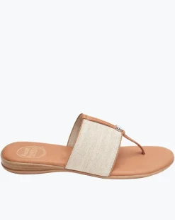 Women Tommy Bahama Shoes & Sandals<André Assous Nice Stretch-Linen Featherweights™ Sandals