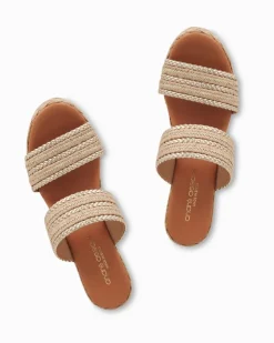 Women Tommy Bahama Shoes & Sandals<André Assous Nolita Metallic Raffia Wedges