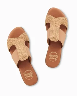 Women Tommy Bahama Shoes & Sandals<André Assous Noor Stretch-Raffia Featherweights™ Sandals