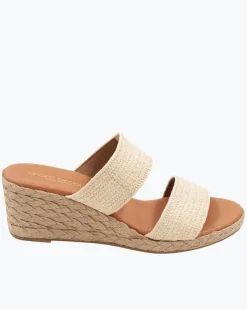 Women Tommy Bahama Shoes & Sandals<André Assous Nori Stretch-Raffia Wedges