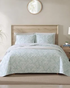 Tommy Bahama Quilts & Blankets<Art of Palms Reversible 3-Piece Full/Queen Quilt Set