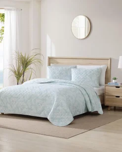 Tommy Bahama Quilts & Blankets<Art of Palms Reversible 3-Piece Full/Queen Quilt Set
