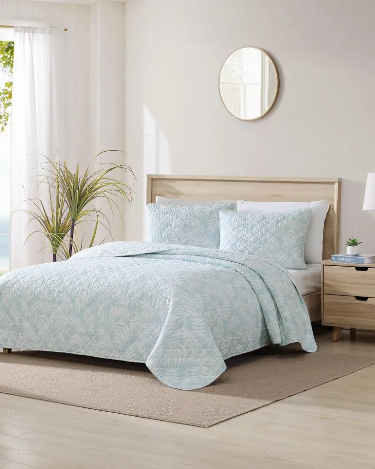 Tommy Bahama Quilts & Blankets<Art of Palms Reversible 3-Piece Full/Queen Quilt Set