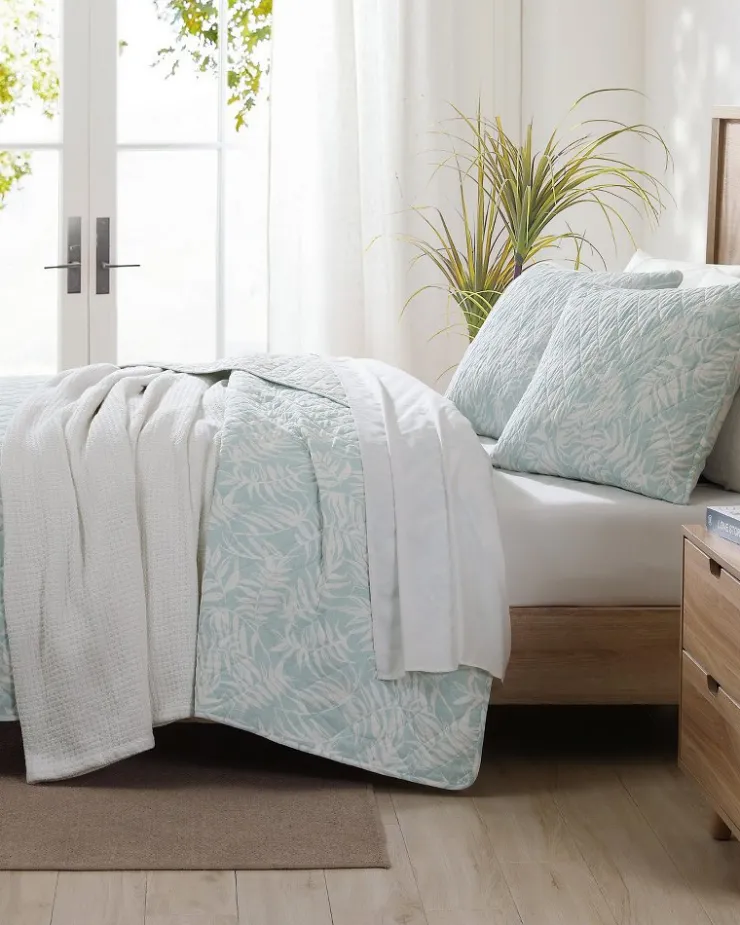 Tommy Bahama Quilts & Blankets<Art of Palms Reversible 3-Piece Full/Queen Quilt Set