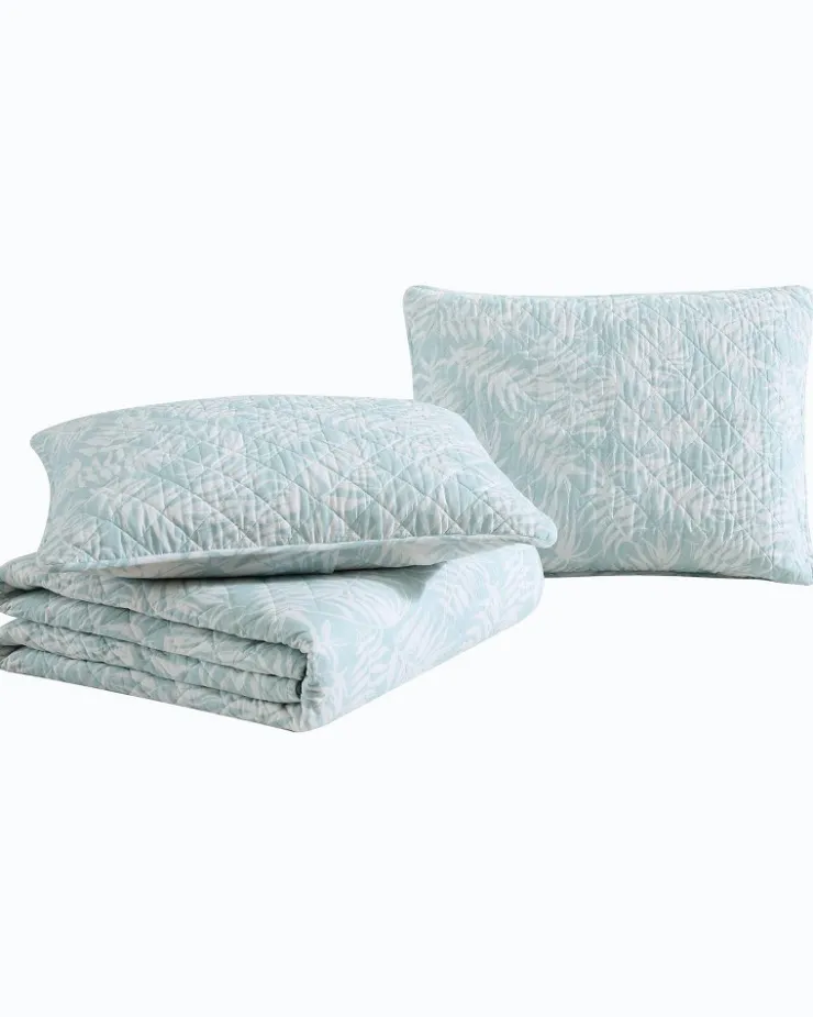Tommy Bahama Quilts & Blankets<Art of Palms Reversible 3-Piece Full/Queen Quilt Set