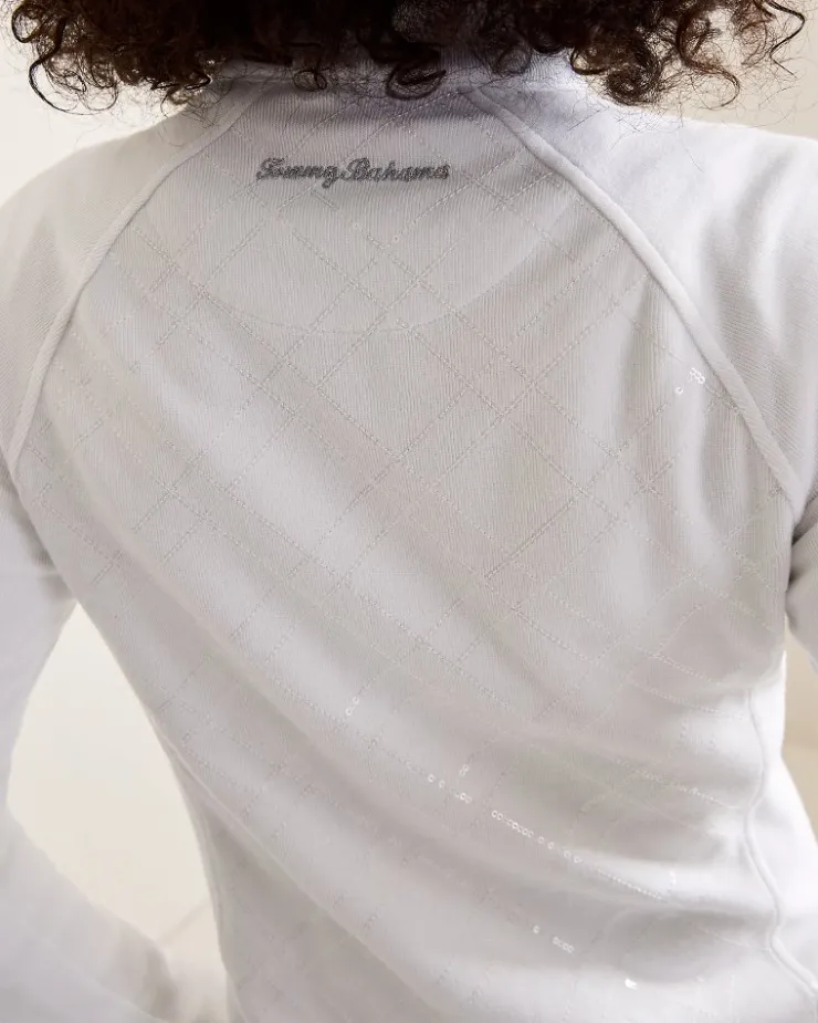 Women Tommy Bahama Loungewear|Jackets<Aruba Diamond Days Embroidered Full-Zip Sweatshirt