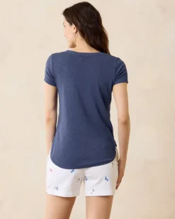 Women Tommy Bahama Loungewear|Tops & Shirts<Ashby Isles Short-Sleeve T-Shirt