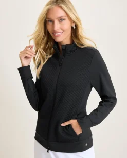 Women Tommy Bahama Jackets|Sweatshirts<Aubrey Quilted Hybrid Jacket