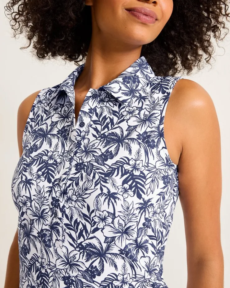 Women Tommy Bahama Tops & Shirts<Aubrey Seaport Resort IslandZone® Polo