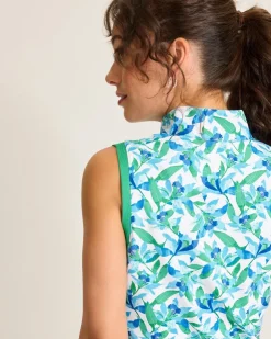 Women Tommy Bahama Tops & Shirts<Aubrey Seaside Brights IslandZone® Mock Top