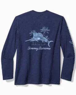 Tommy Bahama T-Shirts|Shirts<Azul Palms Long-Sleeve Lux T-Shirt