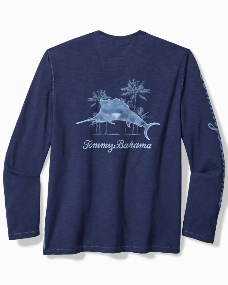 Tommy Bahama T-Shirts|Shirts<Azul Palms Long-Sleeve Lux T-Shirt