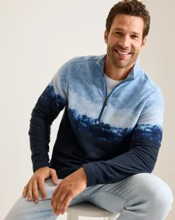 Tommy Bahama Sweatshirts<Azul Tides Ombré Half-Zip Sweatshirt