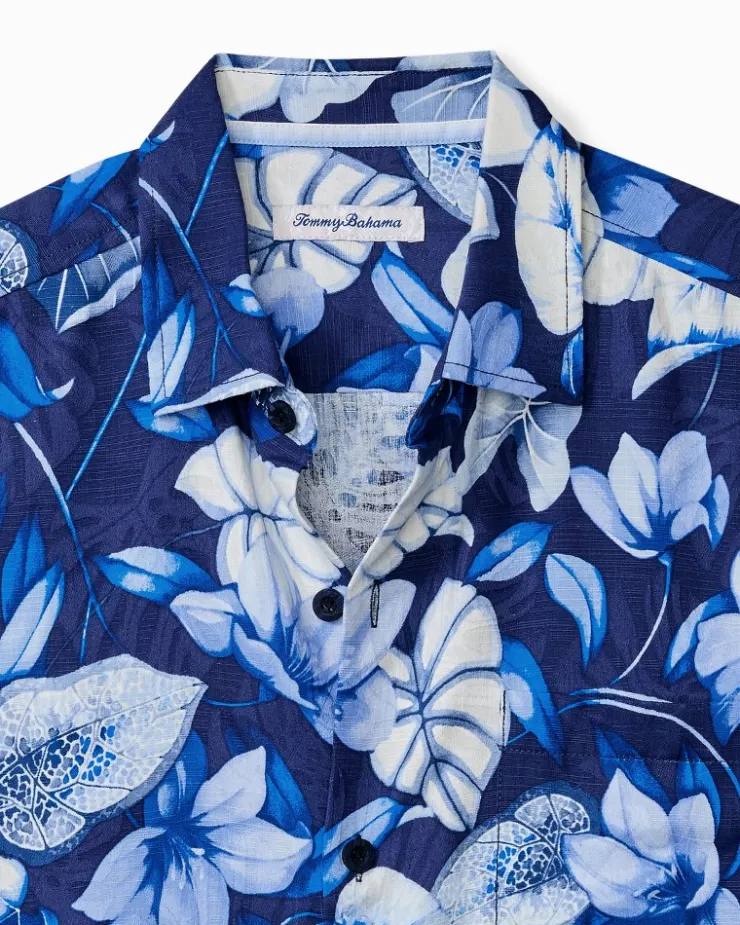Tommy Bahama Shirts<Azure Escape Silk Camp Shirt