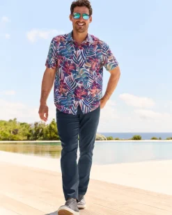 Tommy Bahama Shirts<Bahama Coast Monarch Monstera IslandZone® Shirt