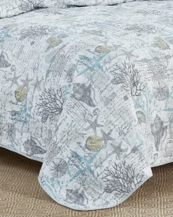 Tommy Bahama Quilts & Blankets<Beach Bliss 3-Piece King Quilt Set