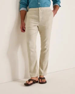Tommy Bahama Pants & Chinos<Beach Coast Linen-Blend Elastic-Waist Pants
