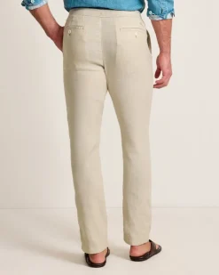 Tommy Bahama Pants & Chinos<Beach Coast Linen-Blend Elastic-Waist Pants