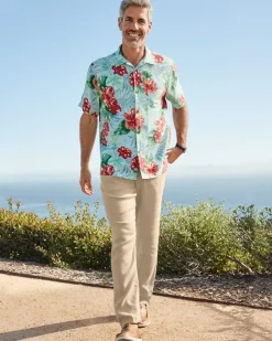 Tommy Bahama Pants & Chinos<Beach Coast Linen-Blend Elastic-Waist Pants