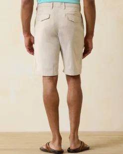 Tommy Bahama Shorts<Beach Coast Linen-Blend Flat-Front 10-Inch Shorts