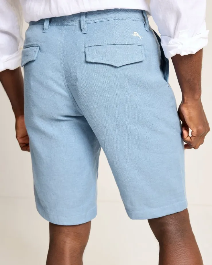 Tommy Bahama Shorts<Beach Coast Linen-Blend Flat-Front 12-Inch Shorts