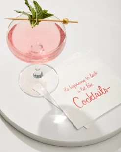 Tommy Bahama Drinkware & Bar<Beginning to Look Like Cocktails Napkins