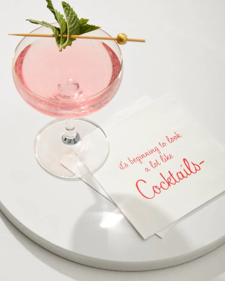 Tommy Bahama Drinkware & Bar<Beginning to Look Like Cocktails Napkins
