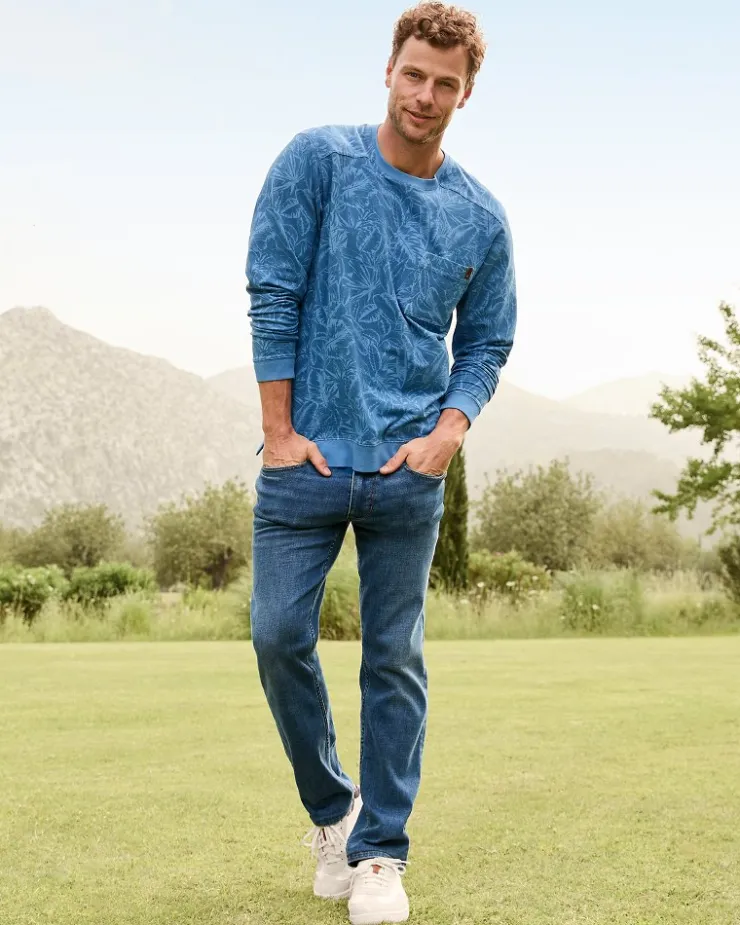 Tommy Bahama Sweatshirts<Ben & Terry Twilight Palms Crew Sweatshirt