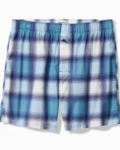 Tommy Bahama Underwear<Big & Tall Woven Marlin Print Boxers