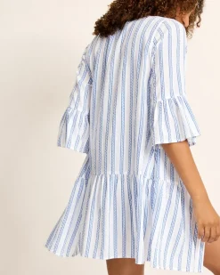 Women Tommy Bahama Beach Coverups|Dresses<Bonita Stripe Coverup Shirt Dress