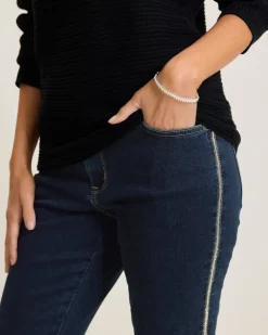 Women Tommy Bahama Pants & Crops|Jeans<Boracay® Indigo Tux High-Rise Ankle Jeans