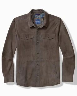 Tommy Bahama Jackets & Outerwear|Shirts<Boulder Ridge Suede Shirt Jacket