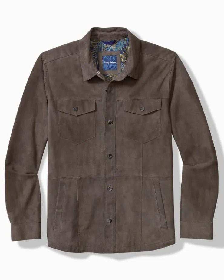 Tommy Bahama Jackets & Outerwear|Shirts<Boulder Ridge Suede Shirt Jacket