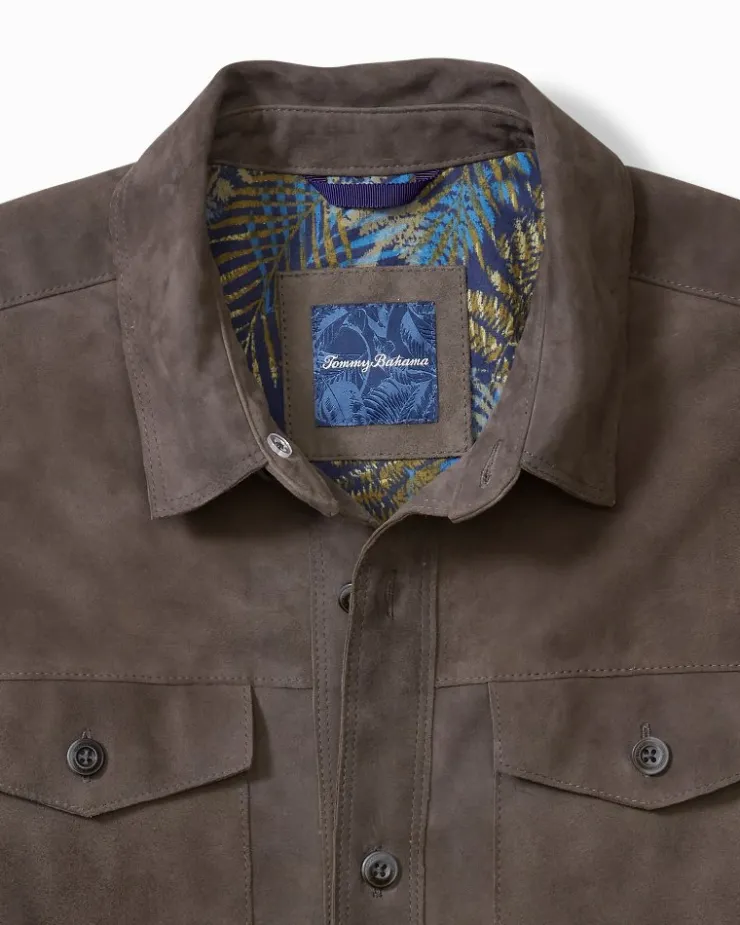 Tommy Bahama Jackets & Outerwear|Shirts<Boulder Ridge Suede Shirt Jacket