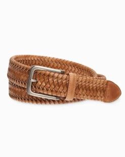 Tommy Bahama Belts<Braided Leather Stretch Belt