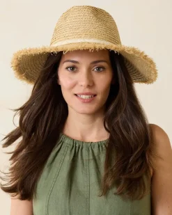 Women Tommy Bahama Hats & Caps<Brighton Fringe Brim Raffia Hat
