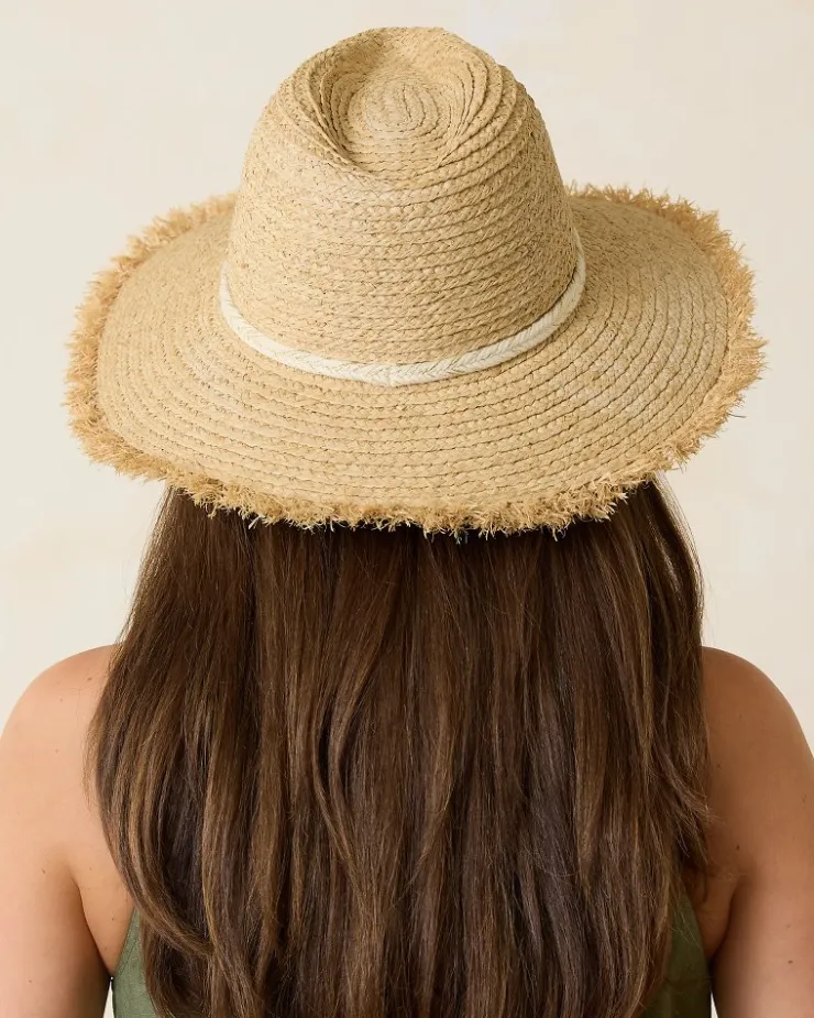 Women Tommy Bahama Hats & Caps<Brighton Fringe Brim Raffia Hat