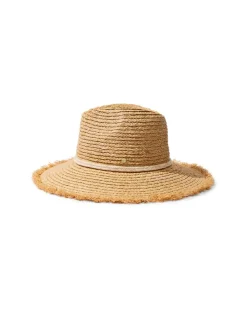 Women Tommy Bahama Hats & Caps<Brighton Fringe Brim Raffia Hat